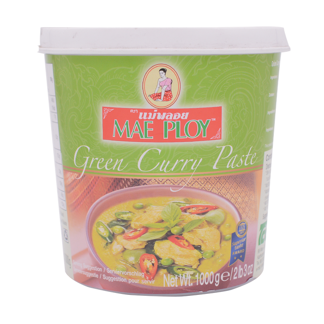 Mae Ploy Green Curry Paste 1Kg - Longdan Online Supermarket