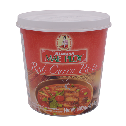 Mae Ploy Red Curry Paste 1Kg - Longdan Online Supermarket