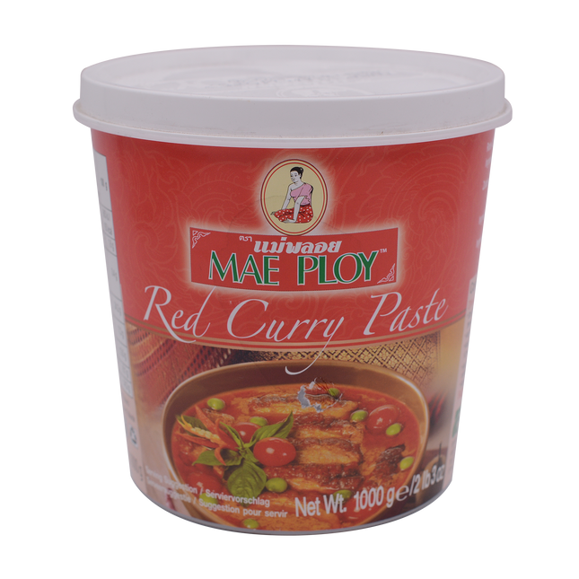 Mae Ploy Red Curry Paste 1Kg - Longdan Online Supermarket