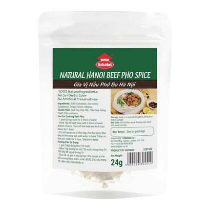 Tofuhat Natural Ha Noi Beef Pho Spice 24g (Case 48)