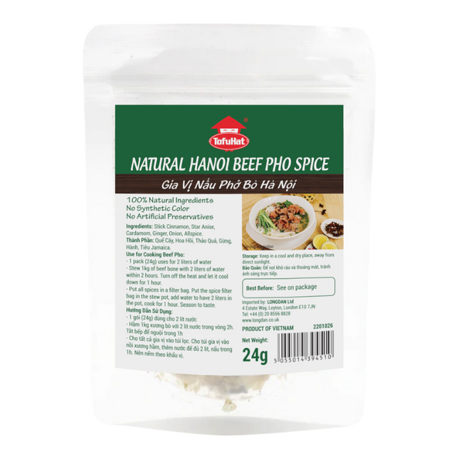 Tofuhat Natural Ha Noi Beef Pho Spice 24g (Case 48)
