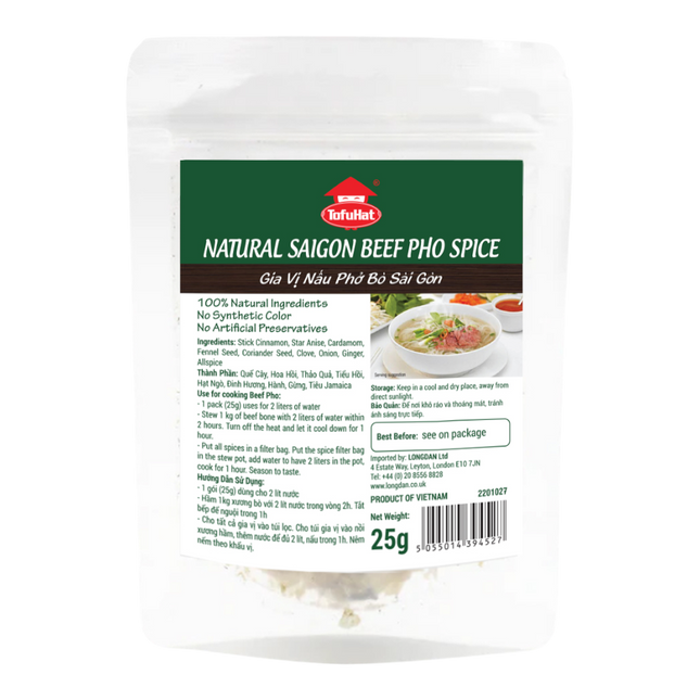 Tofuhat Natural Sai Gon Beef Pho Spice 25g (Case 48)