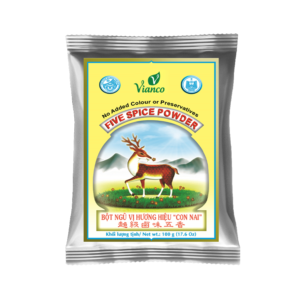 Vianco Five Spice Powder Bag 100G (Case 100)