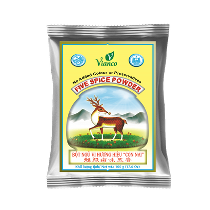 Vianco Five Spice Powder Bag 100G (Case 100)