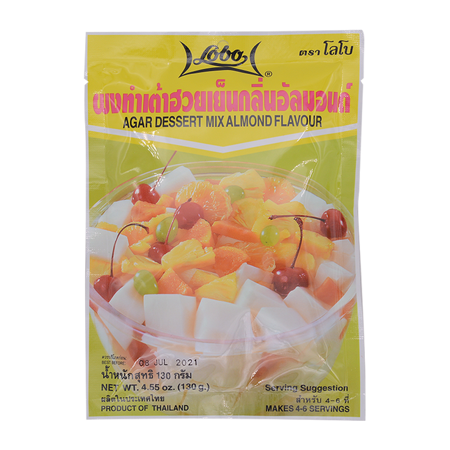 Lobo Agar Dessert Mix Almond 130g - Longdan Online Supermarket