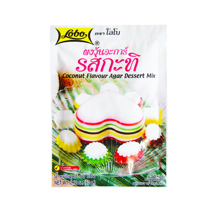 LOBO Coconut Agar Dessert Mix 60g (Case 24)