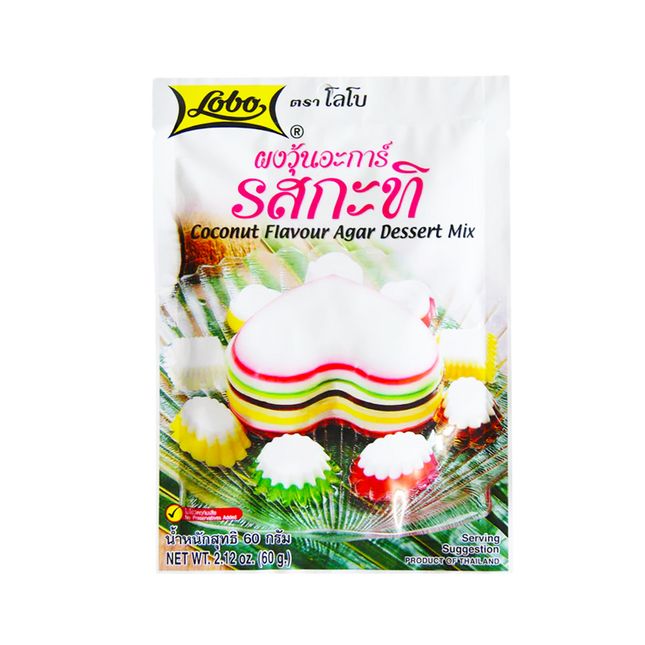 LOBO Coconut Agar Dessert Mix 60g (Case 24)