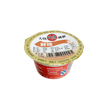 CHUAN QI Hotpot Dipping Sauce - Hot 100g - Longdan Official