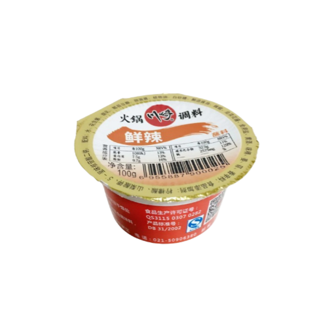 CHUAN QI Hotpot Dipping Sauce - Hot 100g - Longdan Official