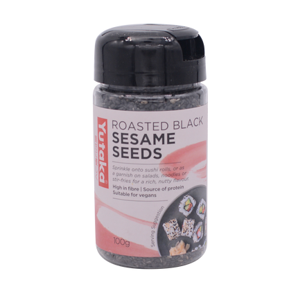 Yutaka Black Roasted Sesame Seeds 100g - Longdan Online Supermarket