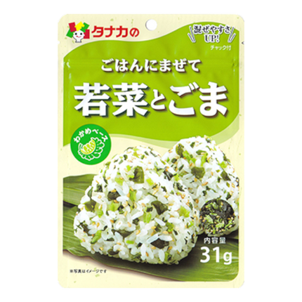TANAKA Furikake Wakame And Sesame 31g (Case 160)