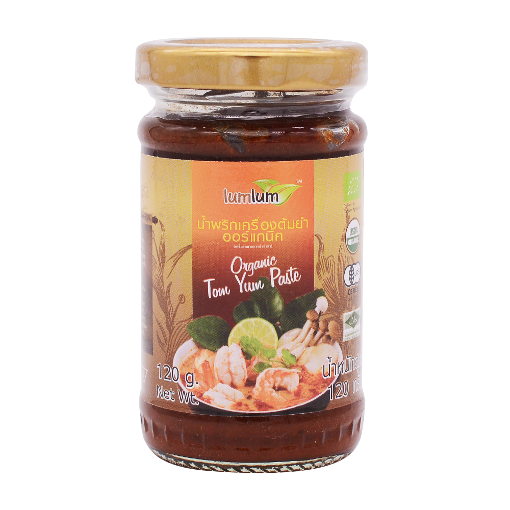 LumLum Organic Tom Yum Paste 120g - Longdan Online Supermarket