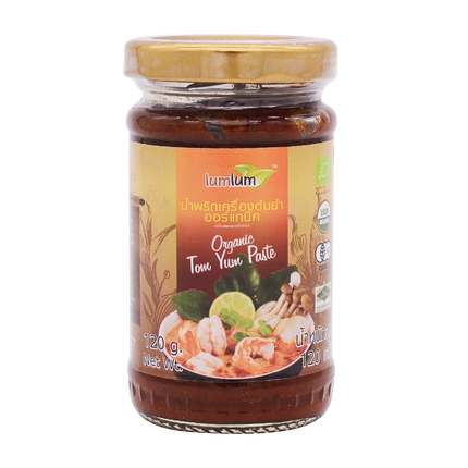 LumLum Organic Tom Yum Paste 120g - Longdan Online Supermarket
