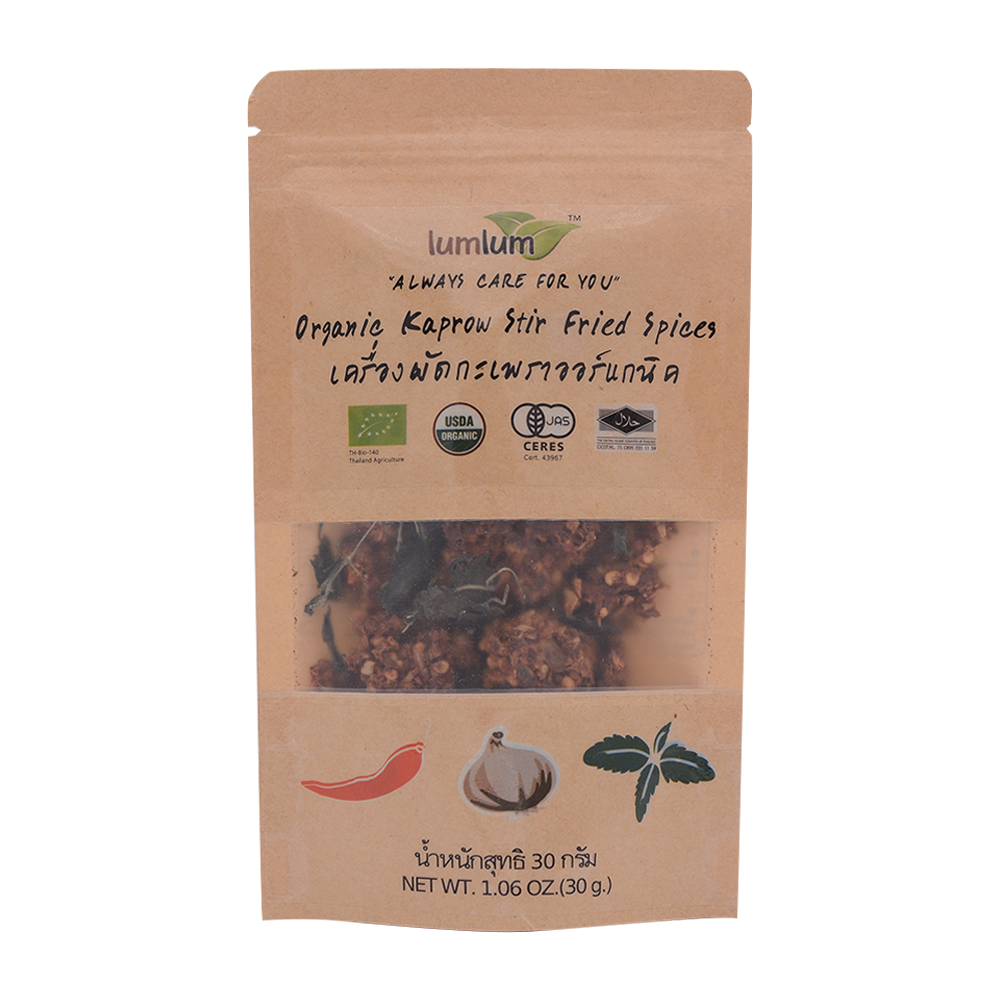LumLum Organic Ka Prow Stir Fried Spices Spicy 30g - Longdan Online Supermarket