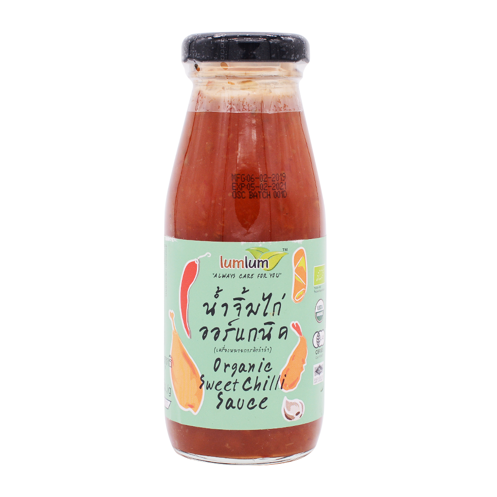 LumLum Organic Sweet Chilli Sauce 200g - Longdan Online Supermarket