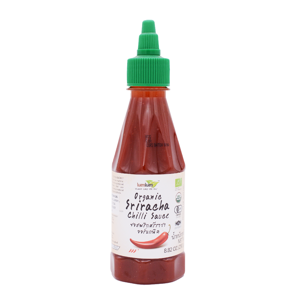 LumLum Organic Sriracha Chilli Sauce 250g - Longdan Online Supermarket