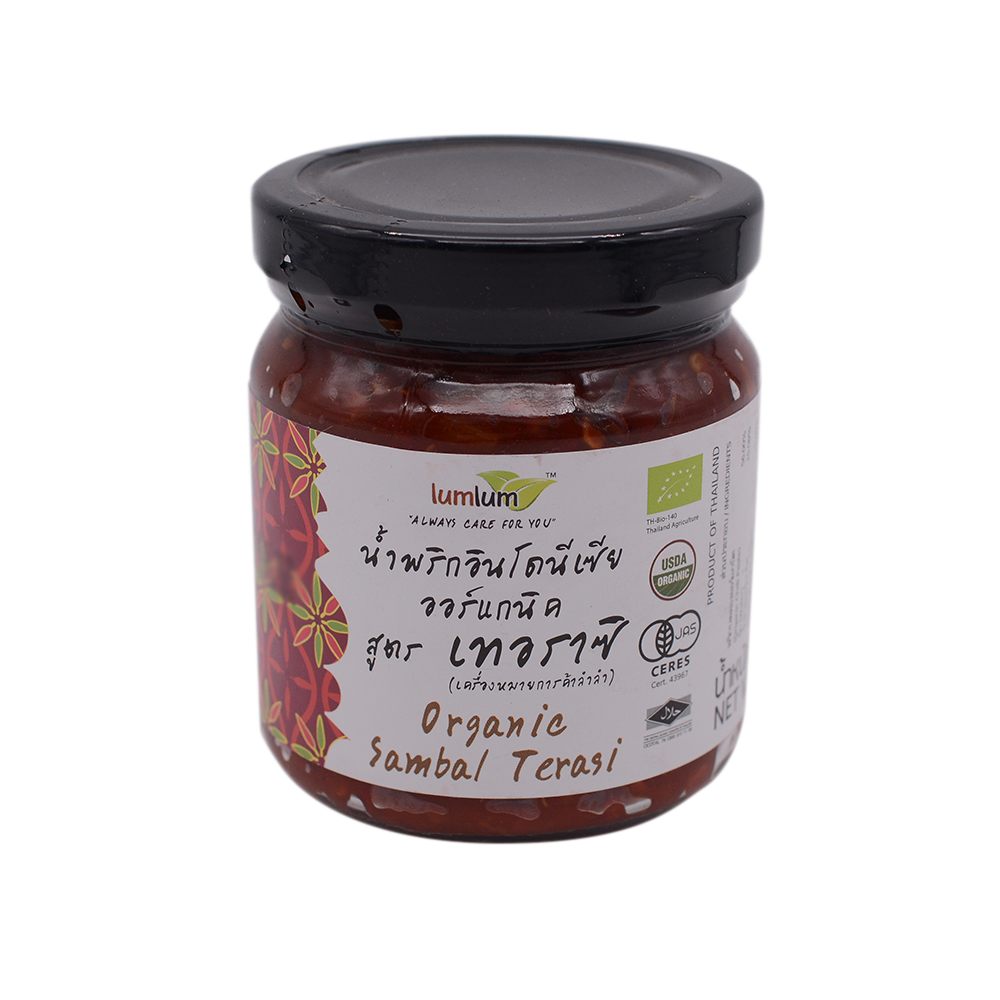 LumLum Organic Sambal Terasi 210g - Longdan Online Supermarket