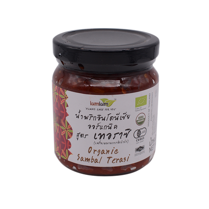 LumLum Organic Sambal Terasi 210g - Longdan Online Supermarket