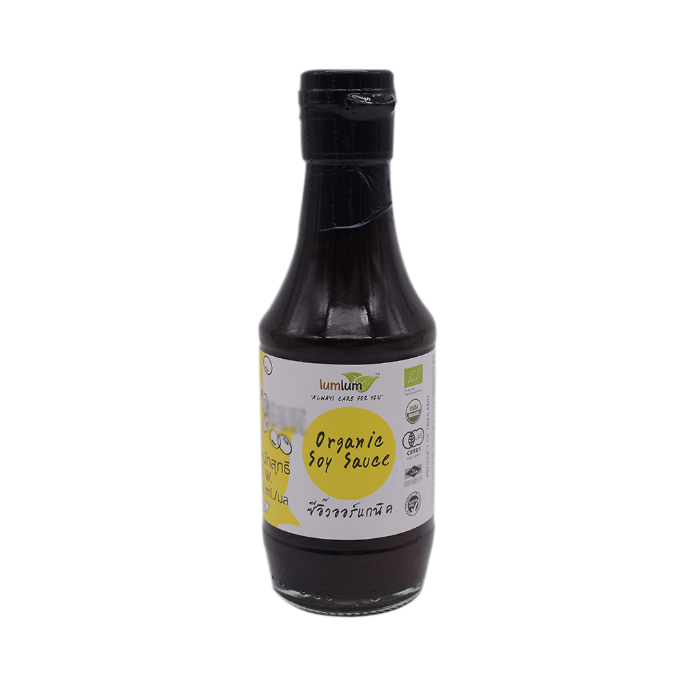 LumLum Organic Soy Sauce 200ml - Longdan Online Supermarket