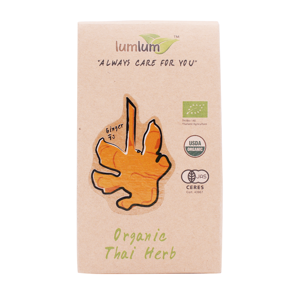 LumLum Organic Dried Ginger 6g - Longdan Online Supermarket
