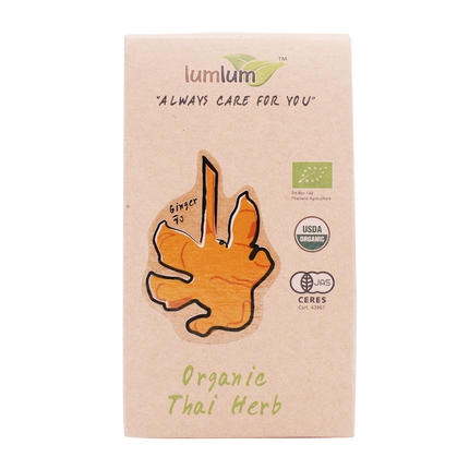 LumLum Organic Dried Ginger 6g - Longdan Online Supermarket