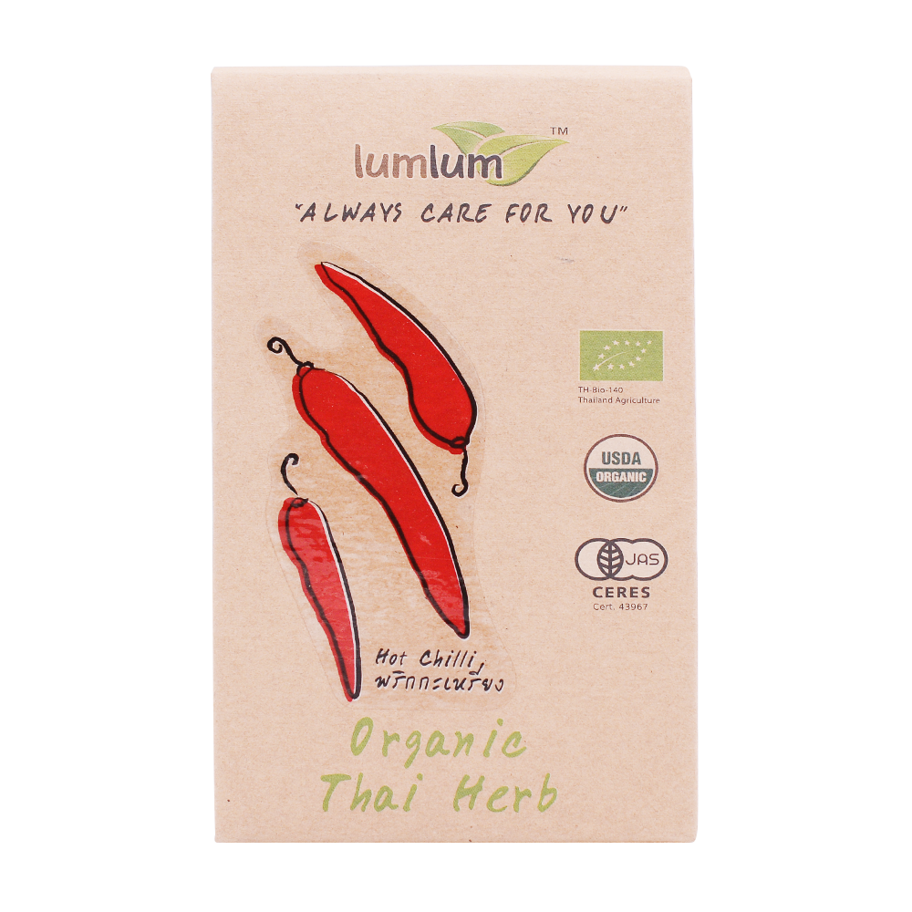 LumLum Organic Dried Hot Chilli 6g - Longdan Online Supermarket