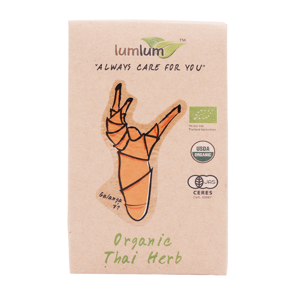LumLum Organic Dried Galangal 6g - Longdan Online Supermarket