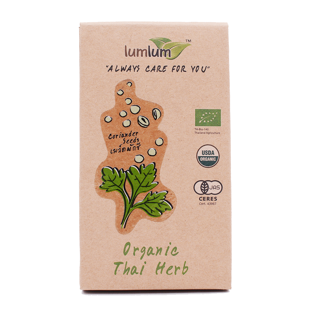 LumLum Organic Dried Coriander Seed 6g - Longdan Online Supermarket