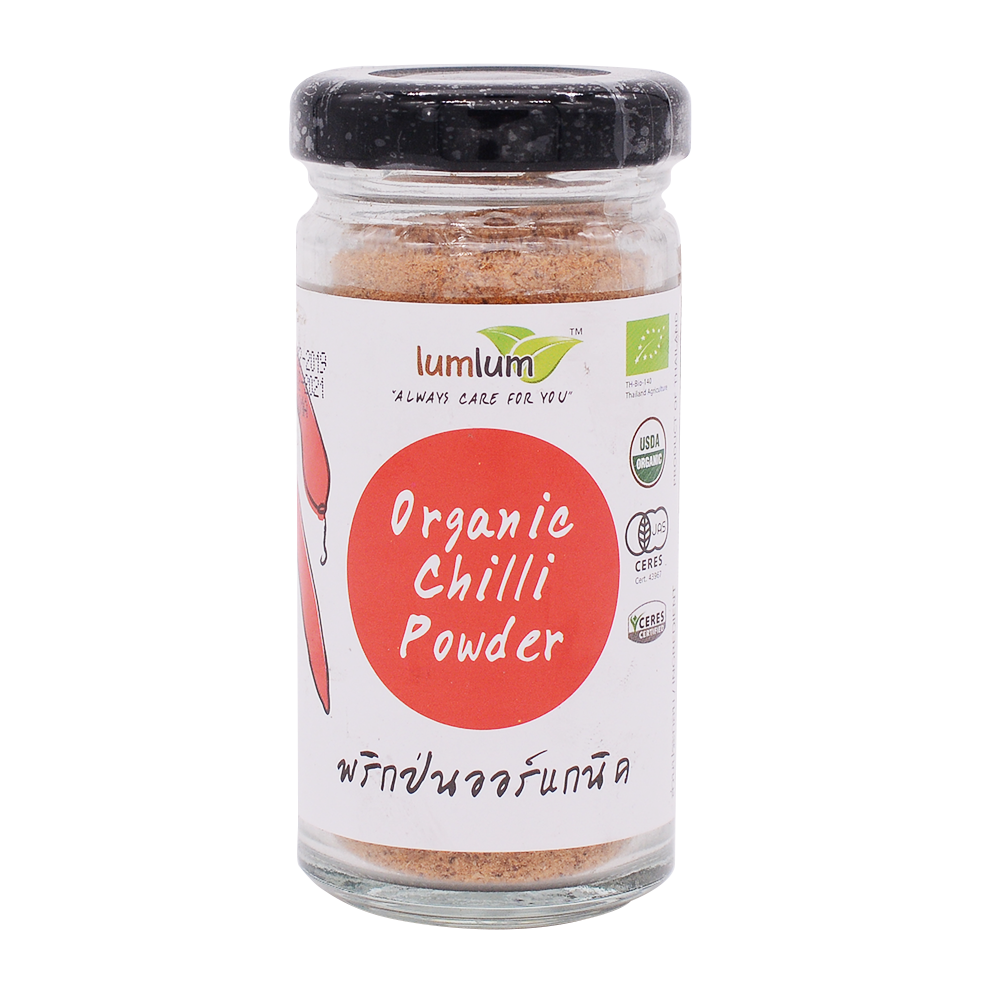 LumLum Organic Hot Chilli Powder 30g - Longdan Online Supermarket