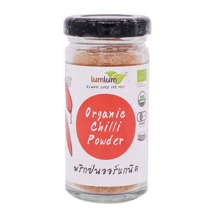 LumLum Organic Hot Chilli Powder 30g - Longdan Online Supermarket