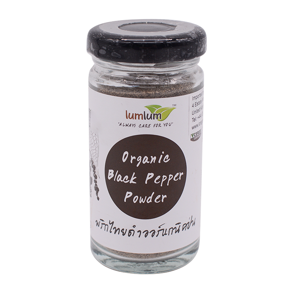LumLum Organic Black Pepper Powder 30g - Longdan Online Supermarket