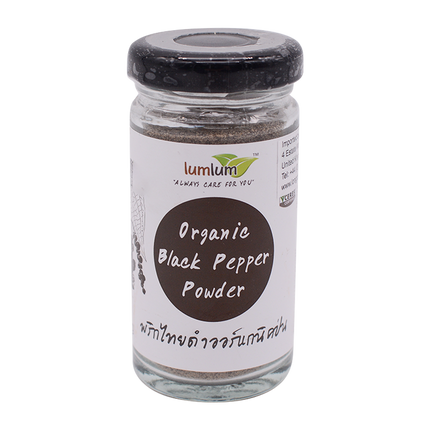 LumLum Organic Black Pepper Powder 30g - Longdan Online Supermarket