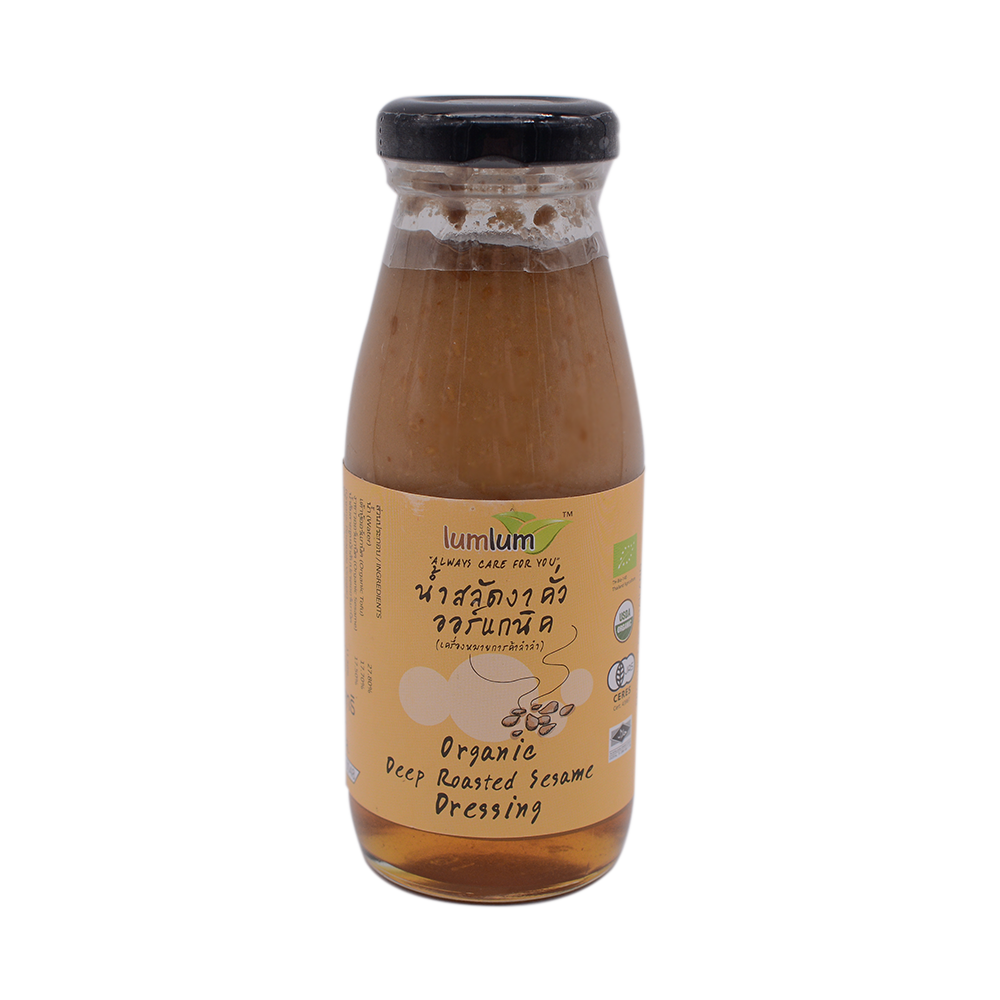 LumLum Organic Deep Roasted Sesame Dressing 175ml - Longdan Online Supermarket