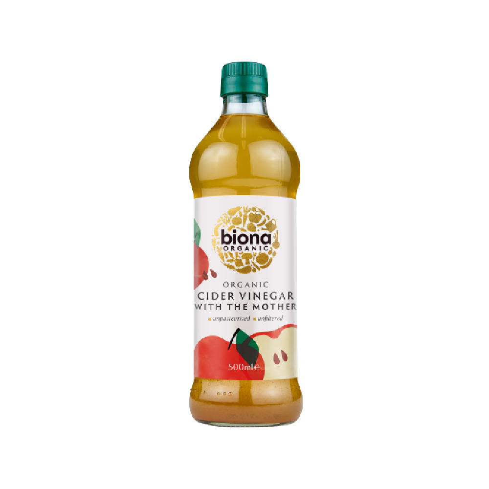 BIONA ORG Cider Vinegar 500ml (Case 6)