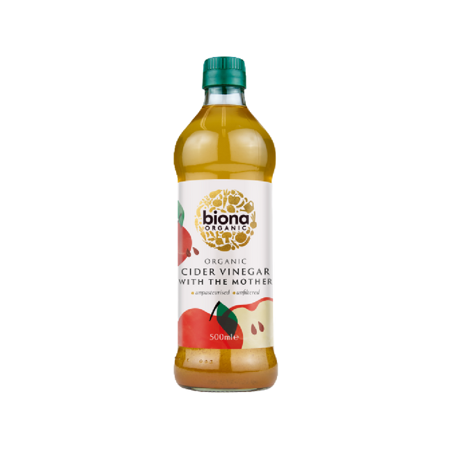 BIONA ORG Cider Vinegar 500ml (Case 6)