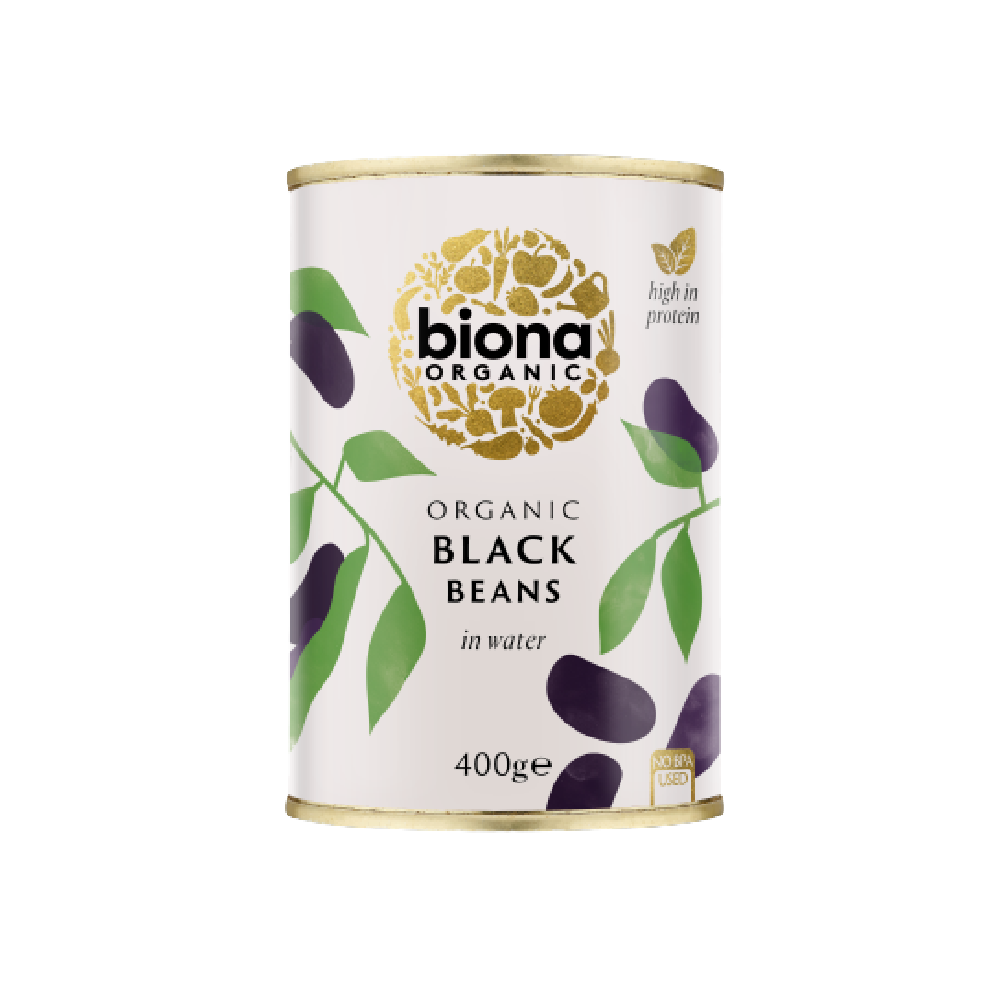 BIONA ORG Black Beans 400g - Longdan Official
