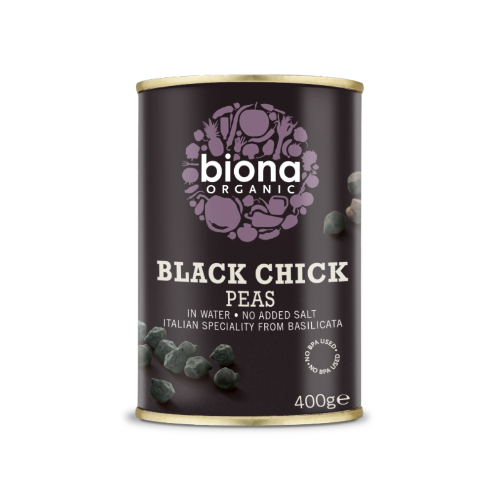 BIONA Organic Black Chick Peas 400g - Longdan Online Supermarket