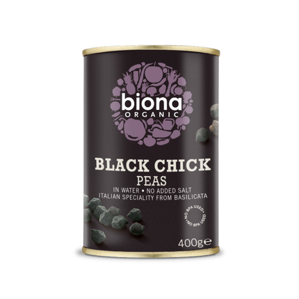 BIONA Organic Black Chick Peas 400g - Longdan Online Supermarket