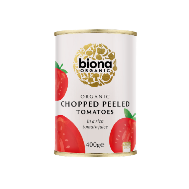 BIONA ORG Chopped Tomatoes 400g (Case 12)