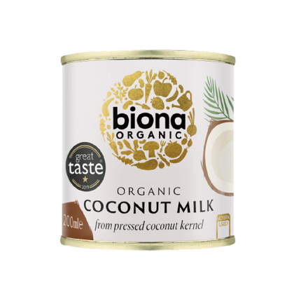 BIONA ORG Coconut Milk 200ml (Case 8)