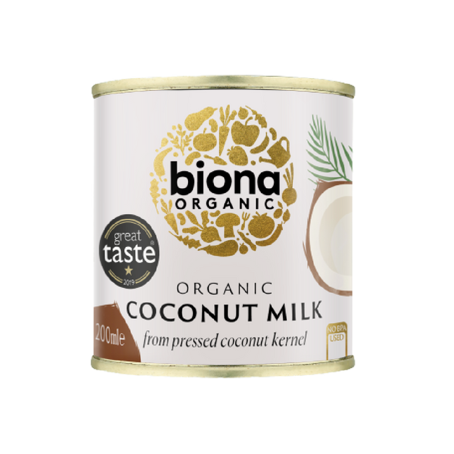BIONA ORG Coconut Milk 200ml (Case 8)