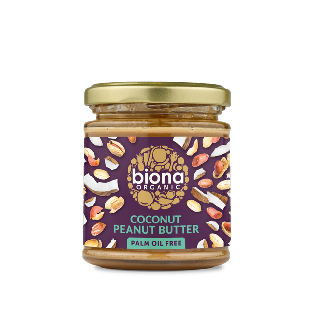 BIONA Organic Coconut Peanut Butter 170g - Longdan Online Supermarket