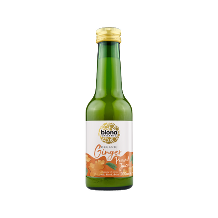 BIONA Organic Ginger Juice 200ml (Case 6)