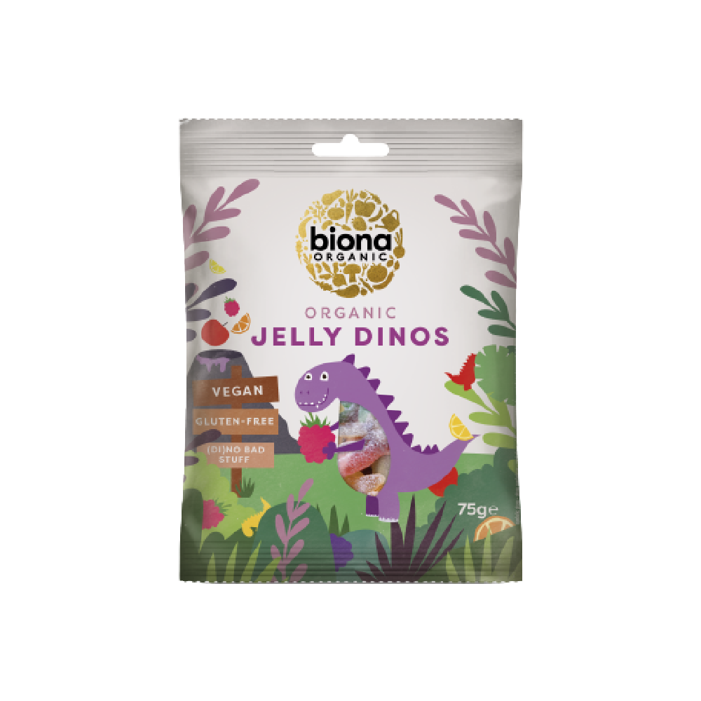 BIONA ORG Jelly Dinos 75g (Case 10)