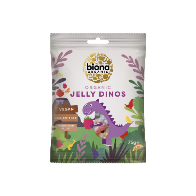 BIONA ORG Jelly Dinos 75g (Case 10)