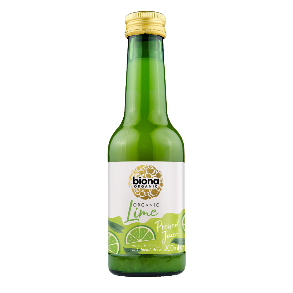 BIONA ORG Lime Juice 200ml (Case 6)