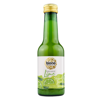 BIONA ORG Lime Juice 200ml (Case 6)
