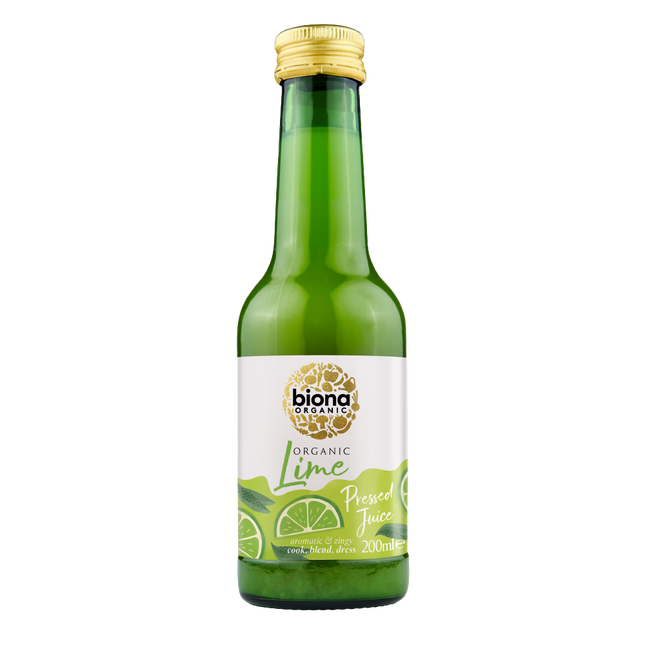 BIONA ORG Lime Juice 200ml (Case 6)