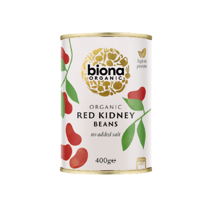 BIONA ORG Red Kidney Beans 400g (Case 6)