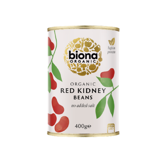 BIONA ORG Red Kidney Beans 400g (Case 6)